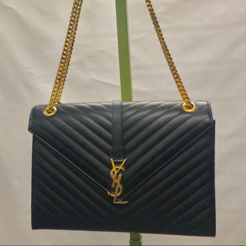 Saint Laurent YSL Medium Metallese Quilted Handbag - Picture 2 of 7